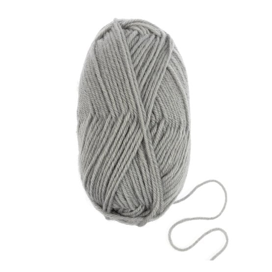 Knitcraft Light Grey Everyday Pure Wool DK 50g image number 3