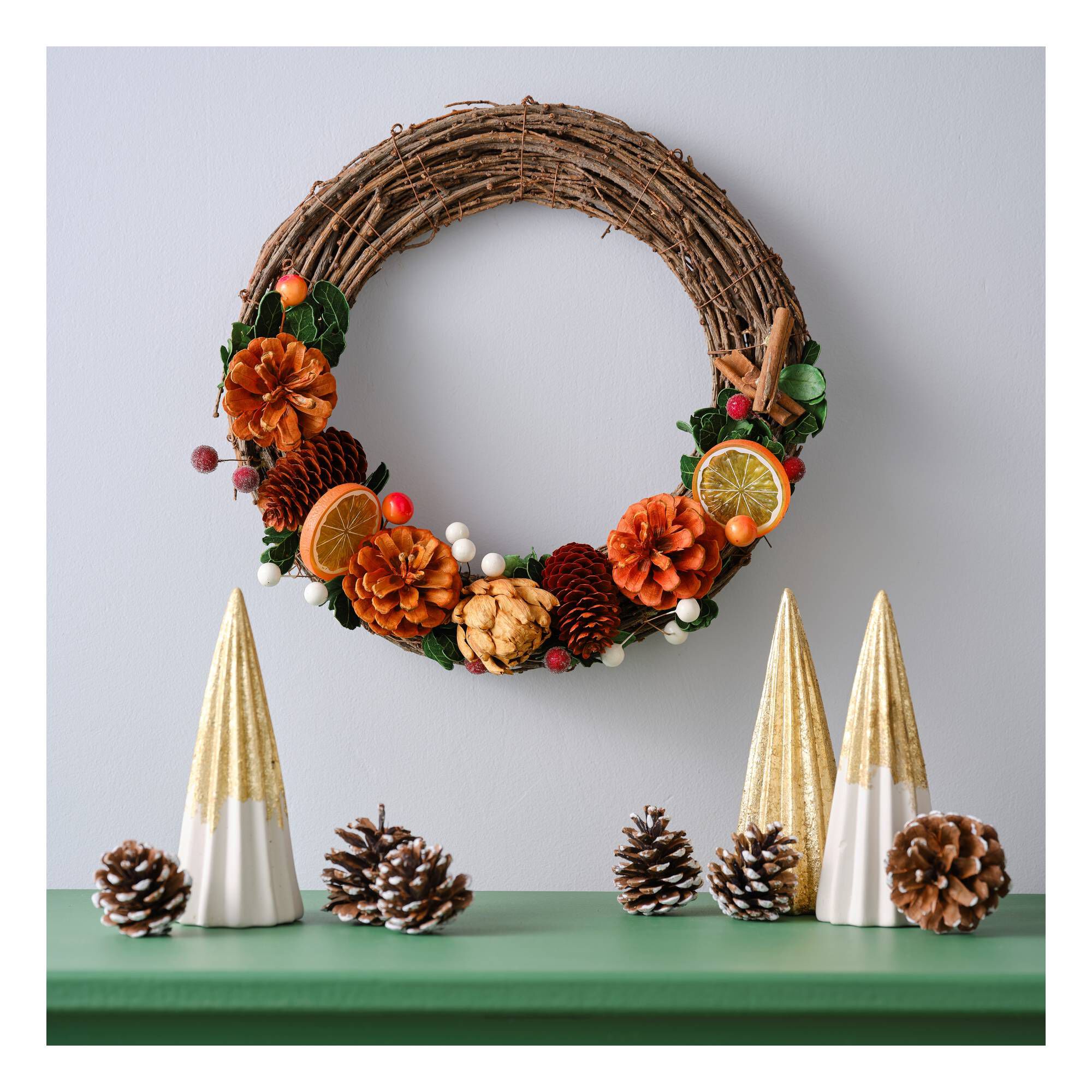 Natural Wreath Kit Hobbycraft