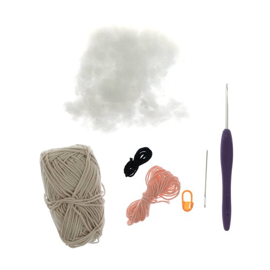 Mini Bunny Amigurumi Kit image number 3