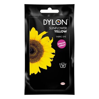 Dylon Sunflower Yellow Hand Wash Fabric Dye 50g