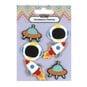 Space Silicone Accessory Charms 6 Pack image number 4