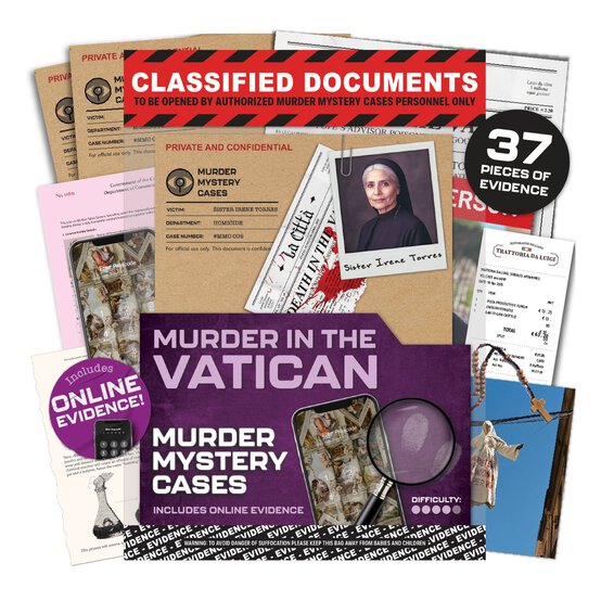 Murder Mystery Cases: Murder at the Vatican  image number 1