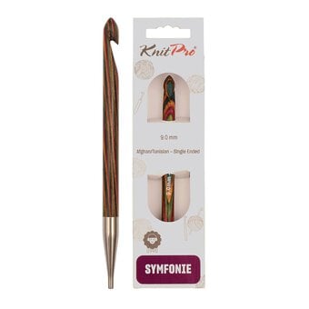 KnitPro Symfonie Crochet Hook 9mm x 15cm 