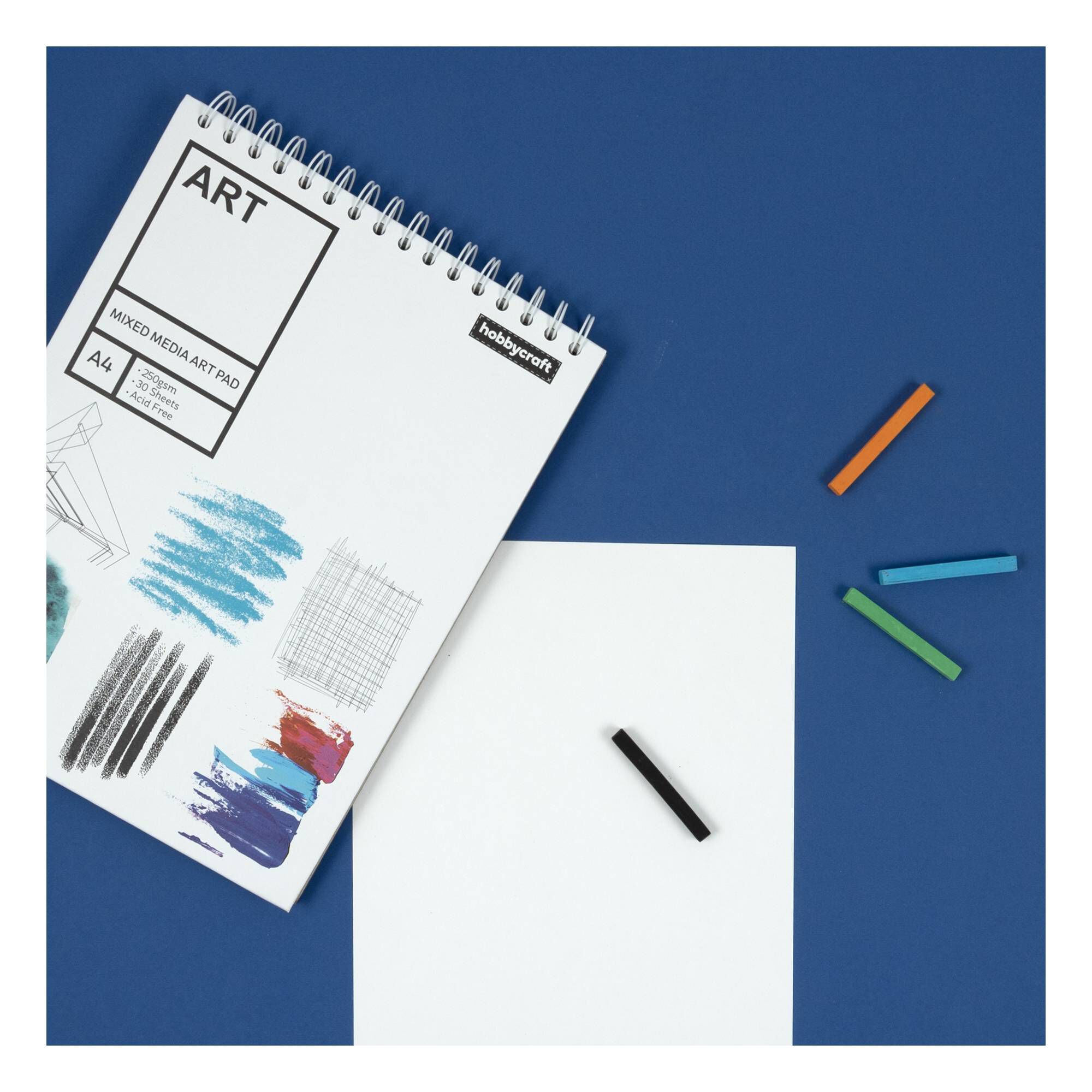 Mixed Media Art Pad A4 30 Sheets Hobbycraft