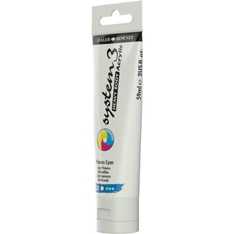 Daler-Rowney System3 Process Cyan Heavy Body Acrylic 59ml image number 3