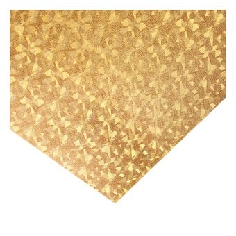 Gold Hologram Foam Sheet 22.5cm x 30cm