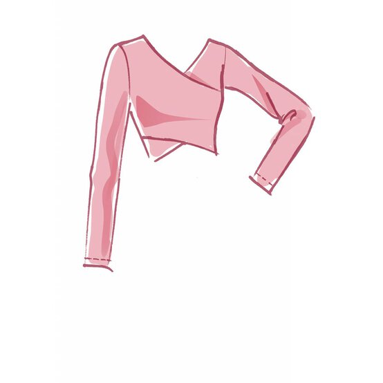 McCall&rsquo;s Heather Top Sewing Pattern M8117 (14-22) image number 4