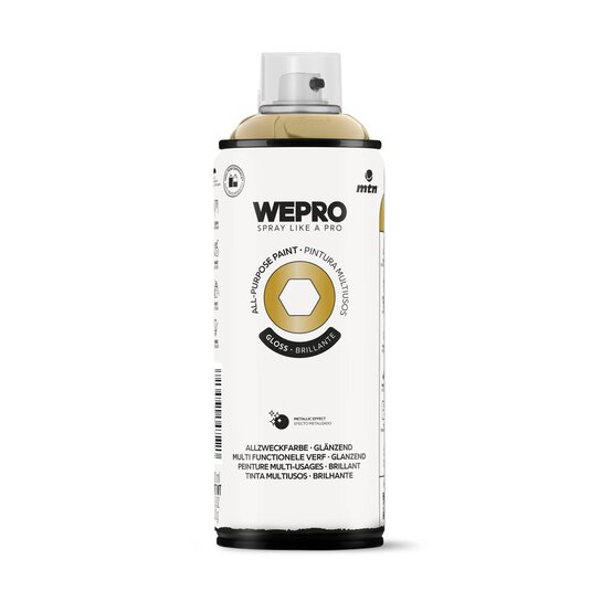 MTN WEPRO Gold Gloss All-Purpose Paint 400ml image number 1