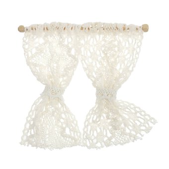 Doll&rsquo;s House White Net Curtains