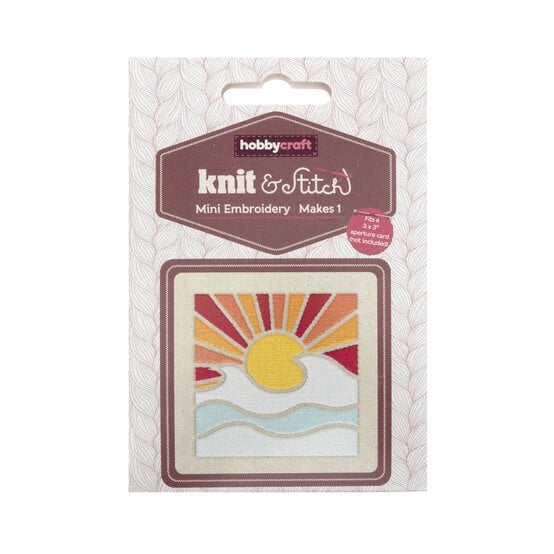 Mini Sunrise Embroidery Kit image number 4