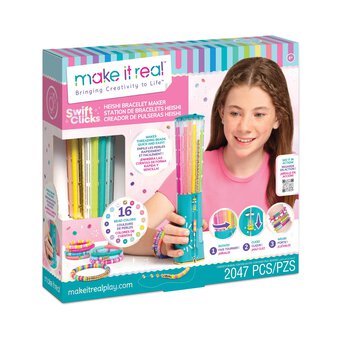 Make It Real Swift Clicks Heishi Bracelet Maker