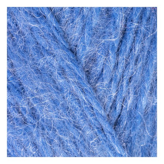 Knitcraft Denim Blue Leader of the Pac Aran Yarn 100g image number 2