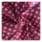 Fuchsia Art Deco Polycotton Fabric by the Metre image number 1