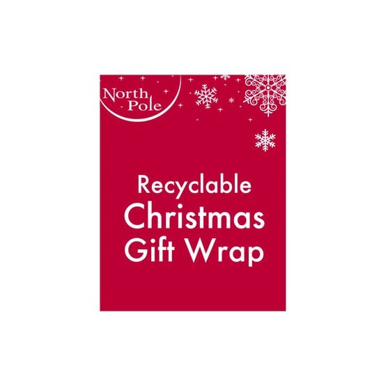 Assorted Printed Christmas Kraft Wrapping Paper 70cm x 3m image number 3