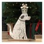 Sitting Dog Decoration 33cm image number 2
