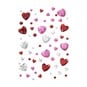 Adhesive Heart and Dot Gems image number 1