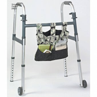 Simplicity Wheelchair and Walker Accessory Sewing Pattern 2822 image number 8