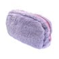 Reversible Pink and Purple Furry Pencil Case image number 1