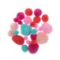 Pink and Teal Pipe Cleaners and Poms Craft Pack 80 Pieces image number 2
