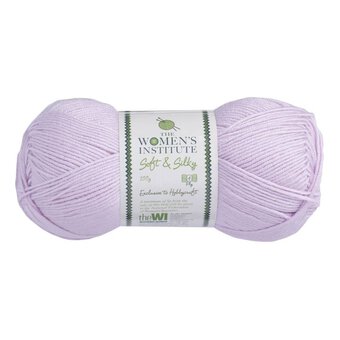 Women's Institute Lilac Soft and Silky 4 Ply Yarn 100g