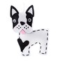 French Bulldog Felt Sewing Kit image number 2