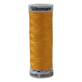 Gutermann Gold Sulky Rayon 40 Weight Thread 200m (1137)