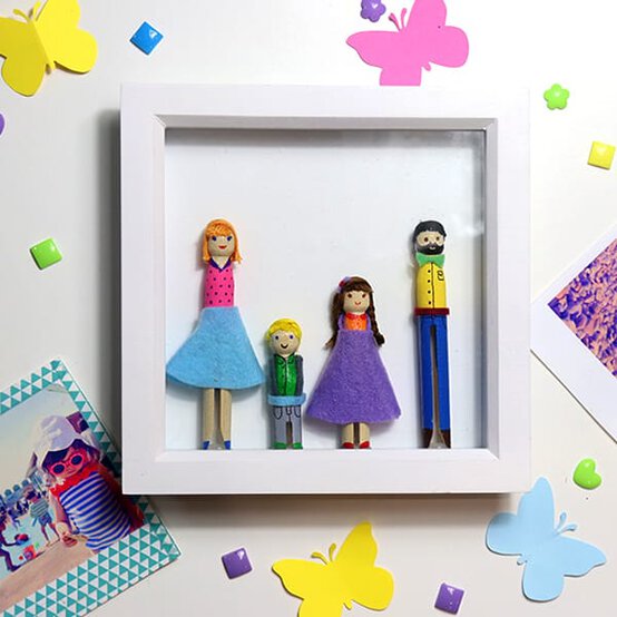 4 Family Inspired Craft Ideas image number 1