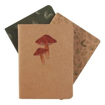 Artisan Woodland Notebooks A6 3 Pack