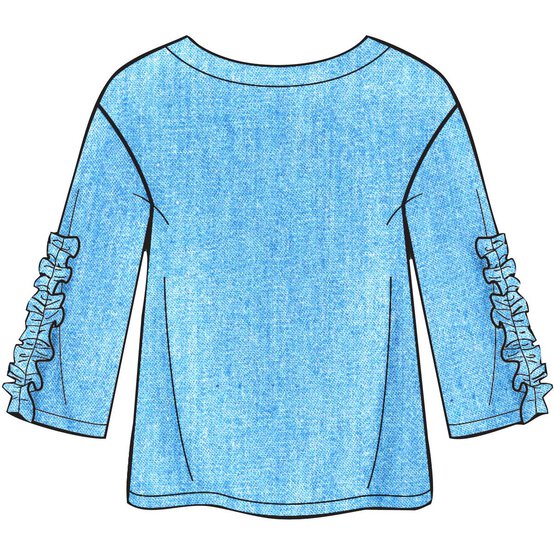 Simplicity Women&rsquo;s Top Sewing Pattern S8920 (6-14) image number 4