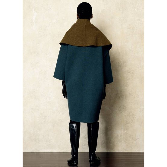 Vogue Shawl Collar Jacket Sewing Pattern V8930 (XS-M) image number 4