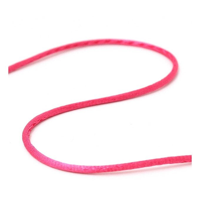 Fuchsia Ribbon Knot Cord 2mm x 10m image number 1