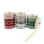 Mixed Christmas Ribbons and Trims 2m 18 Pack  image number 1