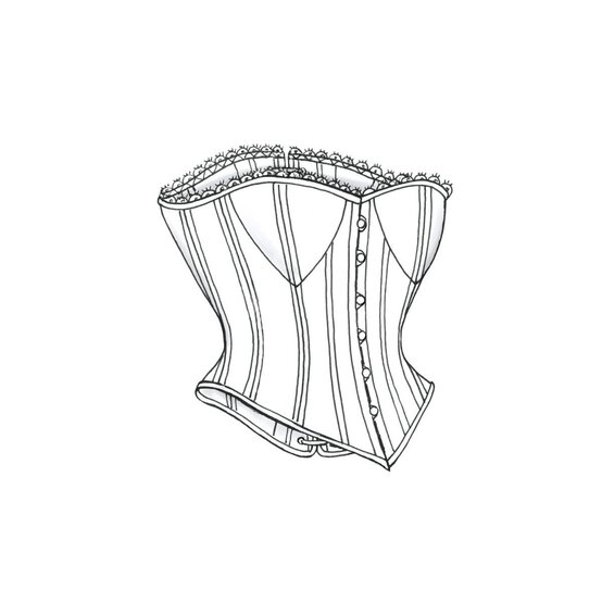 Butterick Stays and Corsets Sewing Pattern B4254 (18-22) image number 2