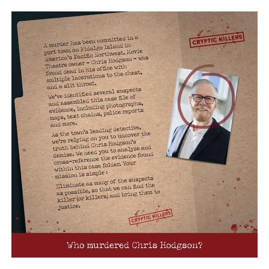 Cryptic Killers: Murder at the Movie Theatre image number 2