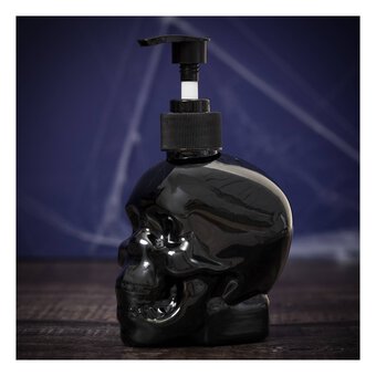Black Skull Soap Dispenser 330ml 