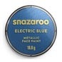 Snazaroo Electric Blue Metallic Face Paint  image number 1