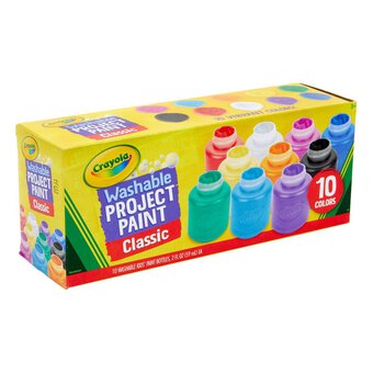 Crayola Washable Project Paint 10 Pack