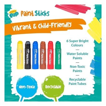 Paint Pop Paint Sticks 6 Pack