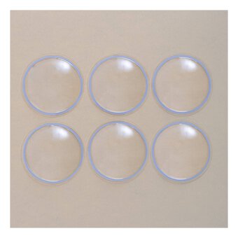 Sizzix Circle Shaker Domes 2.5 Inches 6 Pack  image number 2