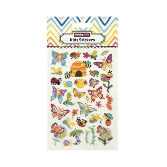 Butterfly Puffy Stickers image number 4