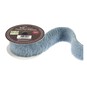Dusky Blue Faux Fur Ribbon 3.5cm x 1m image number 1