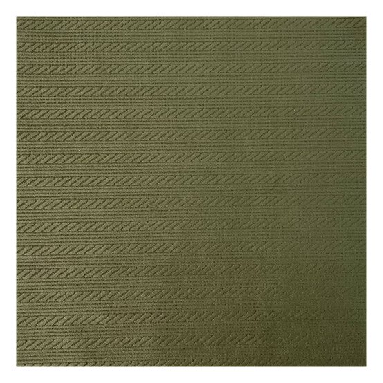 Olive Polyester Rib Fabric by the Metre image number 2