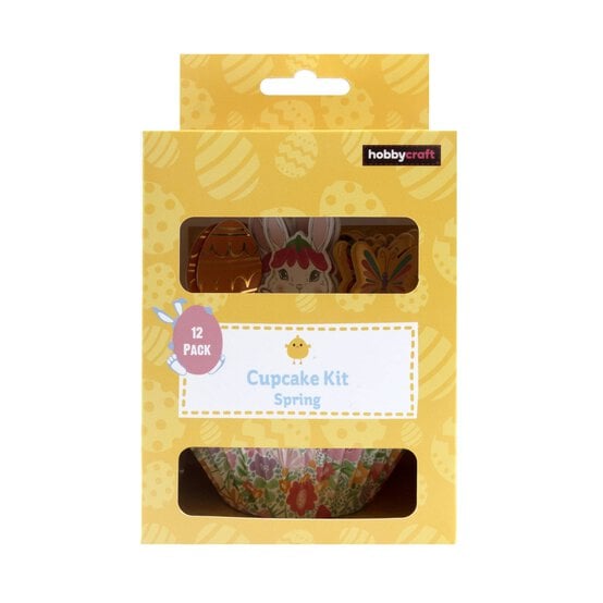 Spring Flowers Cupcake Kit 12 Pack image number 5