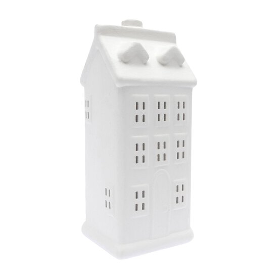 Light-Up Tall Ceramic House 15cm image number 2