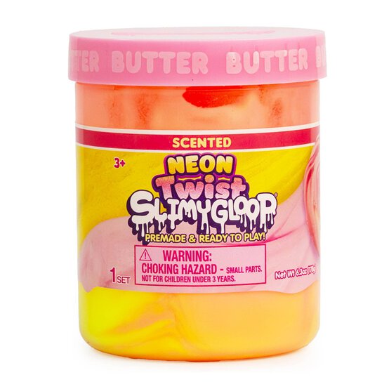 SlimyGloop Neon Twist Pink Lemonade Butter image number 1