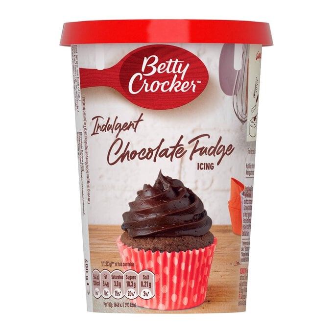 Betty Crocker Chocolate Fudge Icing 400g image number 1