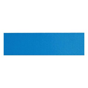 Light Blue Double-Faced Satin Ribbon 12mm x 5m