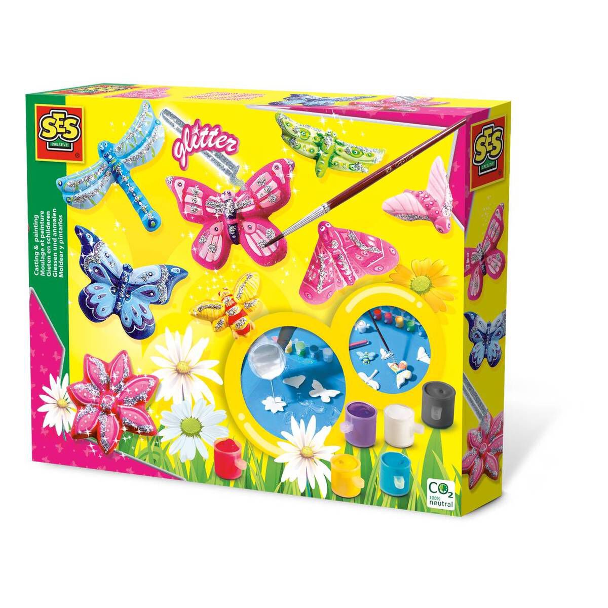 SES Creative Butterfly Cast and Paint Set Hobbycraft