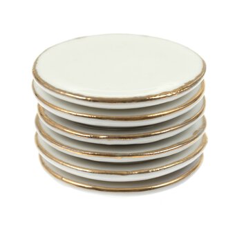 Doll&rsquo;s House White Dinner Plates 6 Pack
