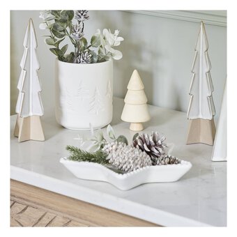 Ceramic Star Plate 19cm